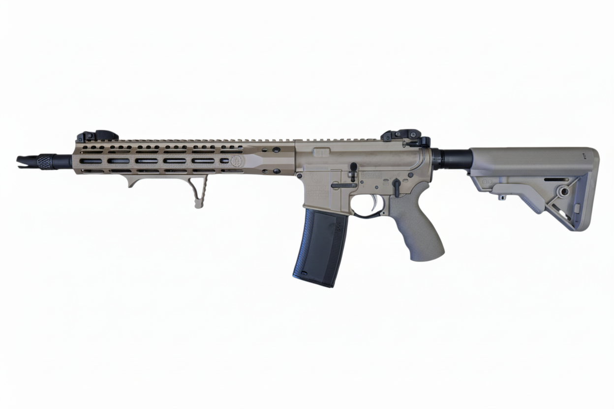 Karabinek Troy Patrol Rifle AR-15 FDE 14,5" Kal. 5,56x45mm/.223 REM.
