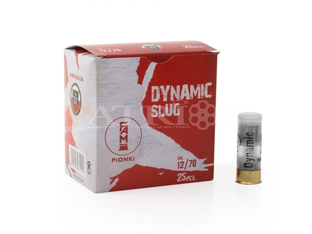 Amunicja Kal. 12/70 Dynamic SLUG 28 g FAM-PIONKI