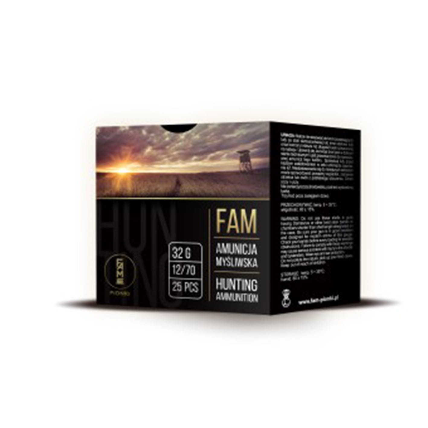 Amunicja 12/70 FAM 32g 3-3,25mm GW FAM-PIONKI