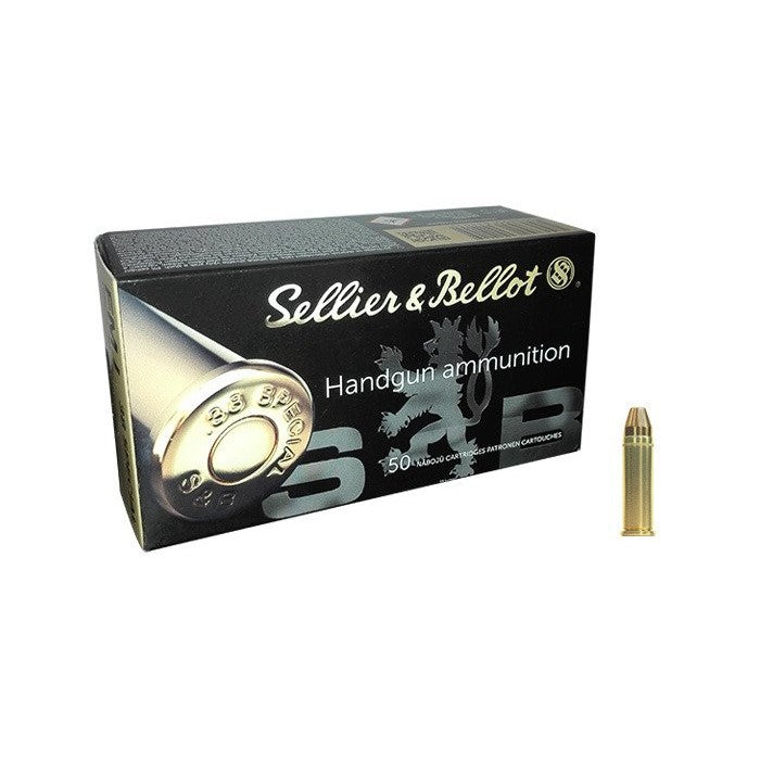 Amunicja Kal. .38 Special FMJ 158grs/10.25g S&B
