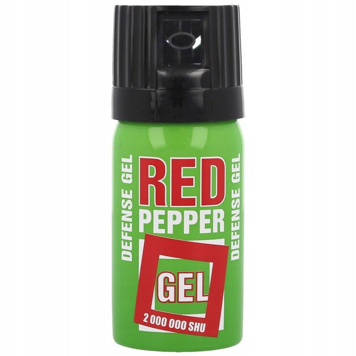 Gaz pieprzowy Green Defense Red Pepper Gel - stożek 40 ml