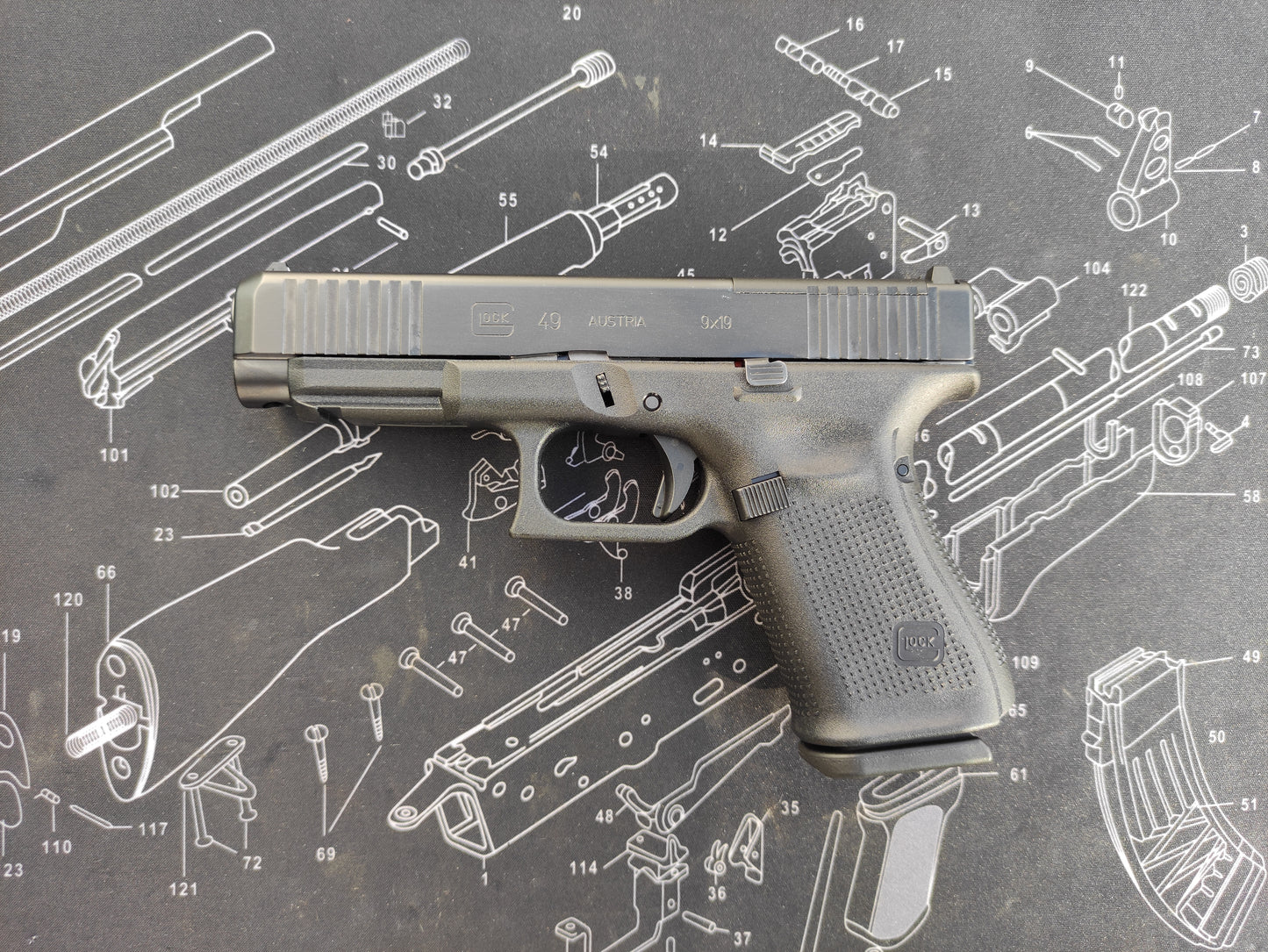 GLOCK 49 MOS/FS Kal. 9x19 mm