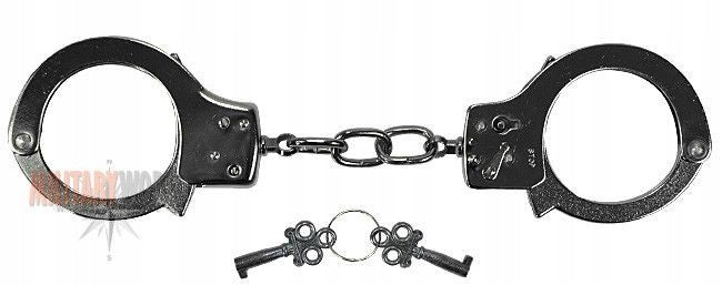 Kajdanki łańcuszkowe na ręce Mil-Tec srebrne