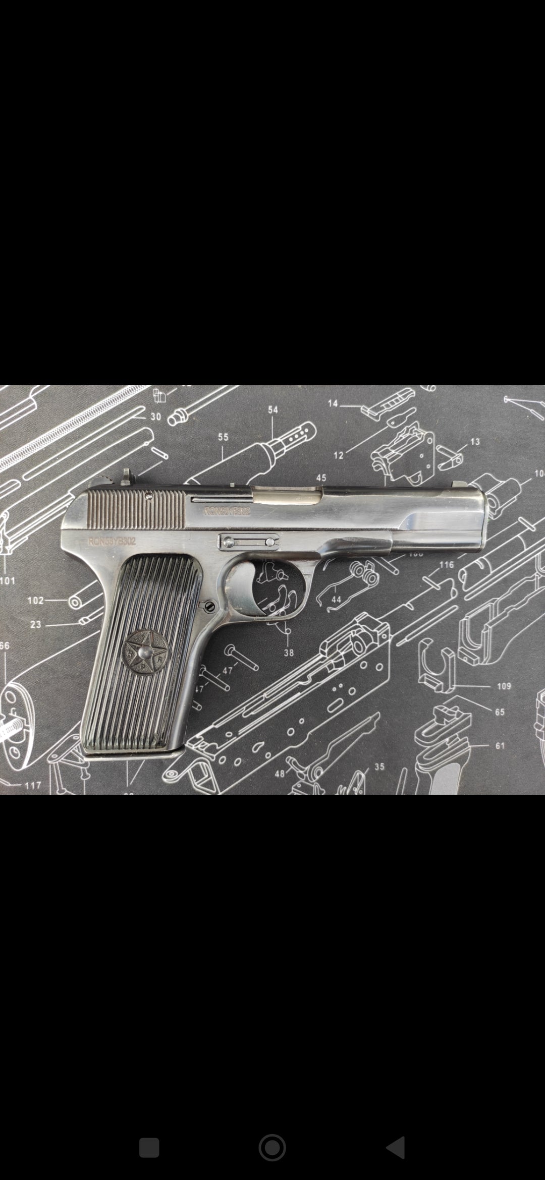 Pistolet TT 33 Kal. 7,62x25
