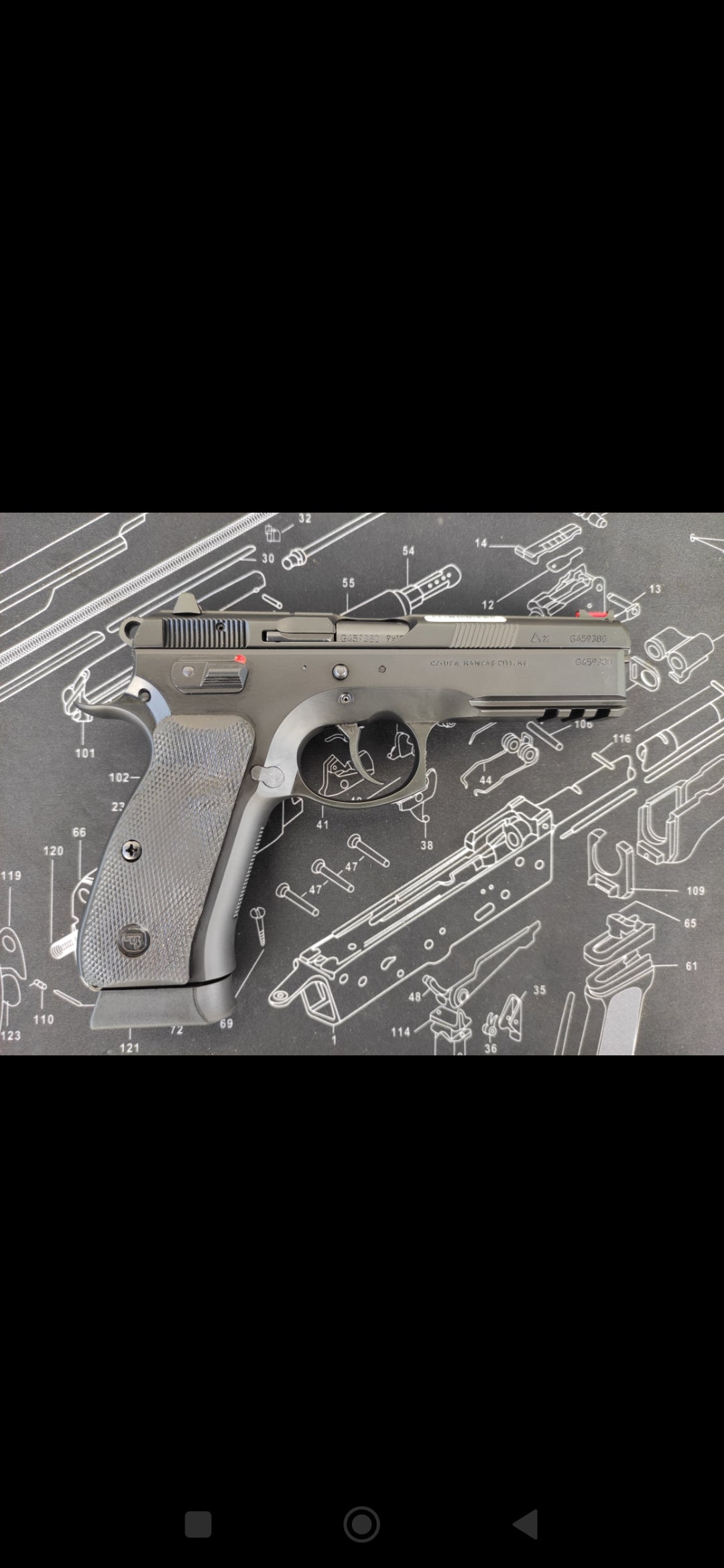 Pistolet CZ 75 SP-01 9x19mm