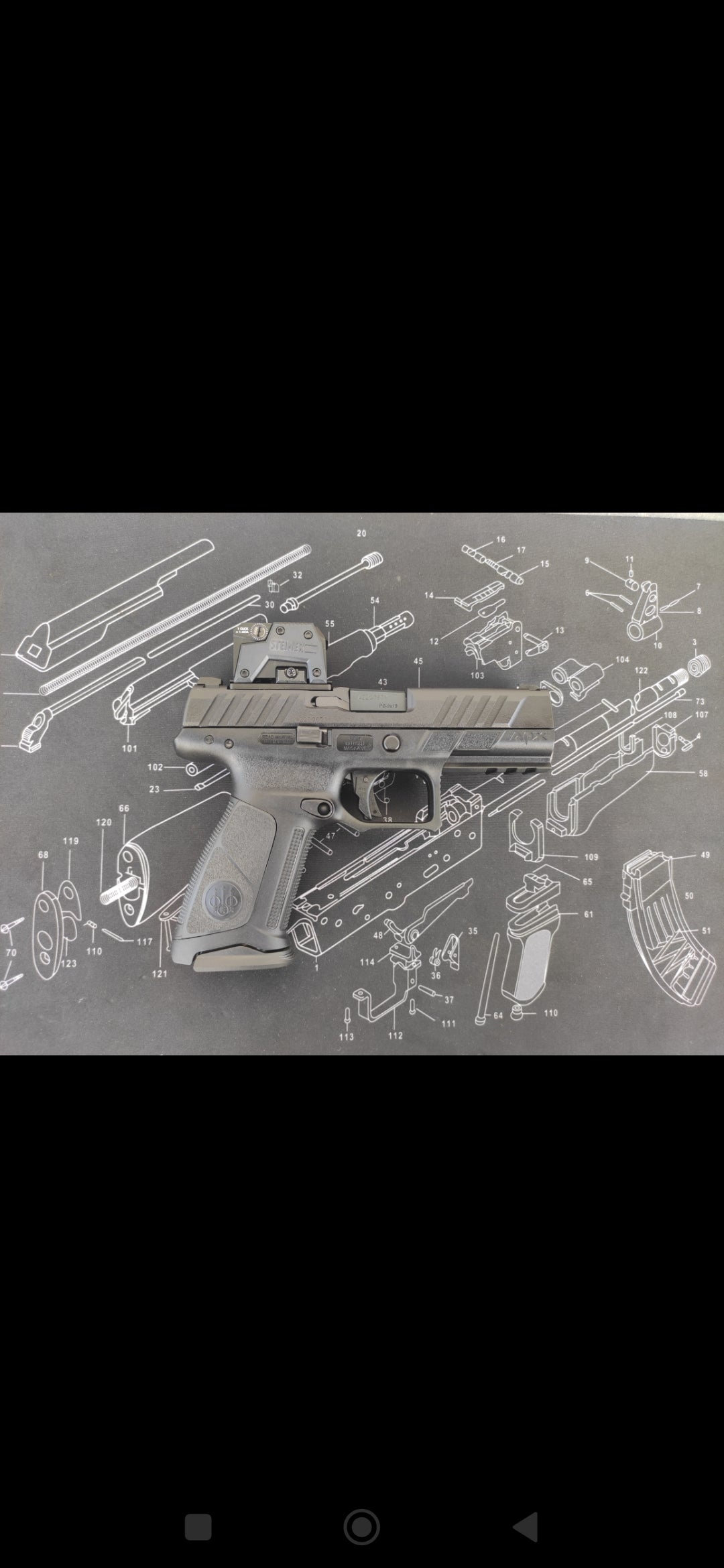 Beretta APX A1+Kolimator MPS Steiner 9x19mm