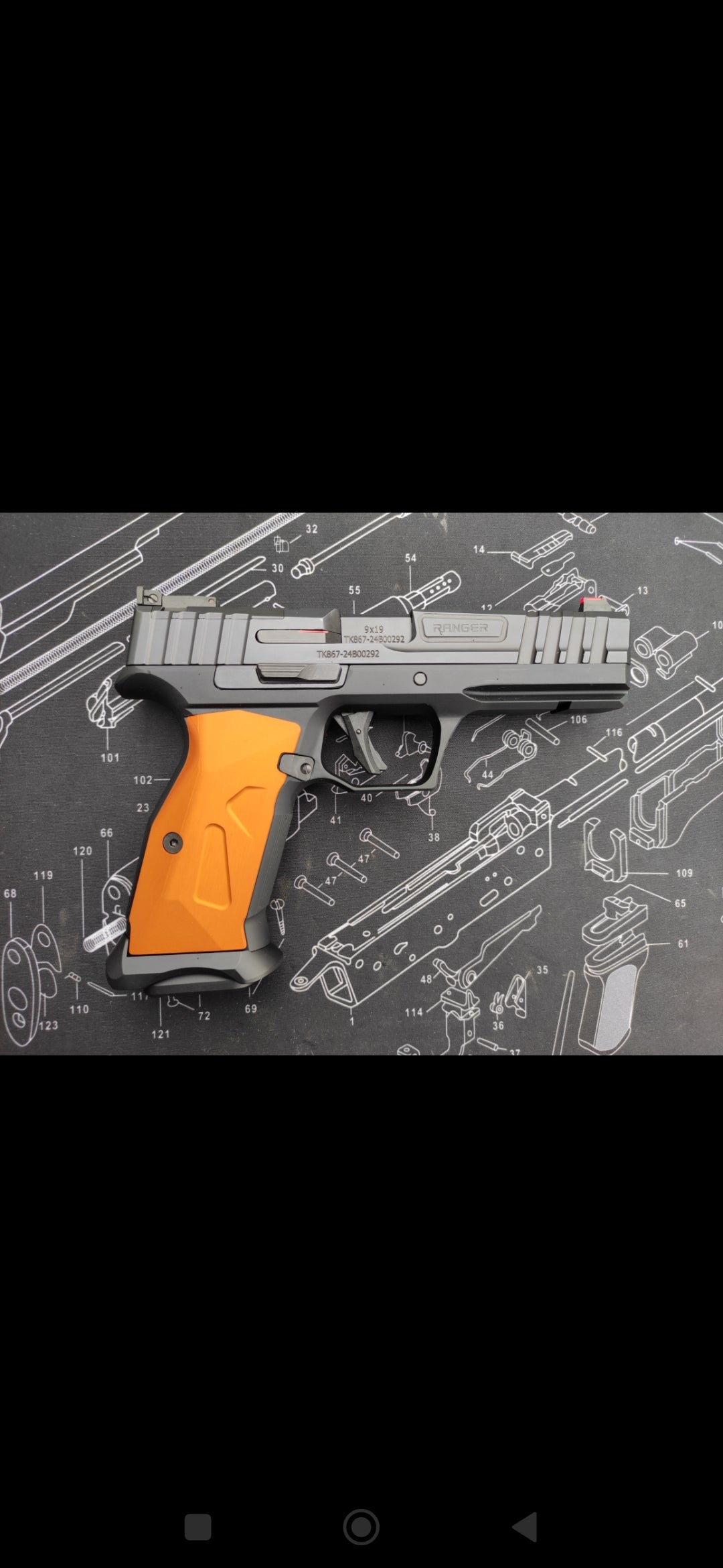 Pistolet HoG Sport RA9 9x19 mm