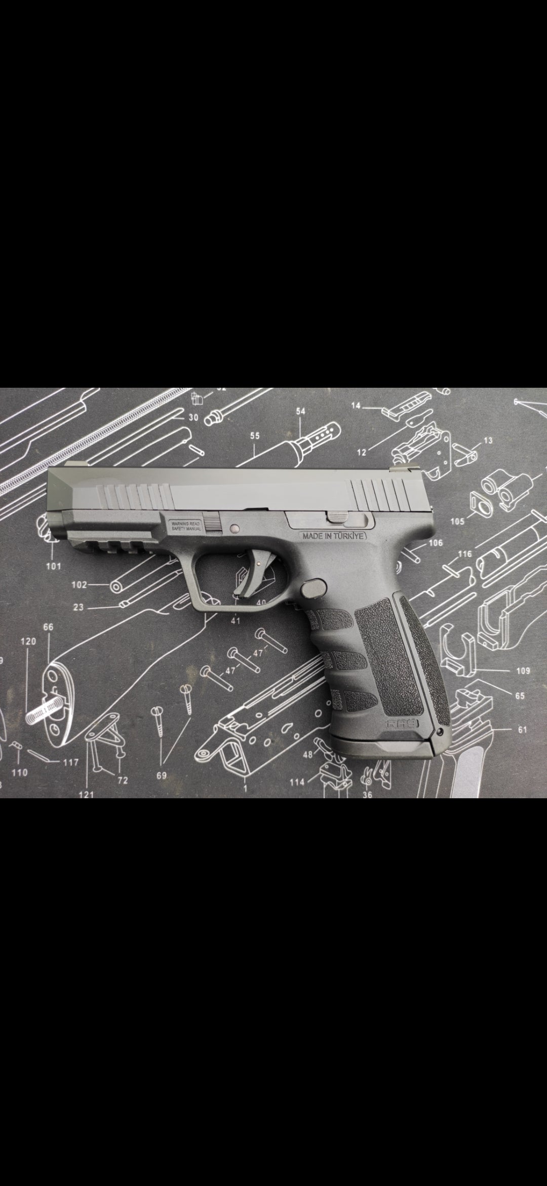 Pistolet HOG Defence Ranger RA9 9x19 mm