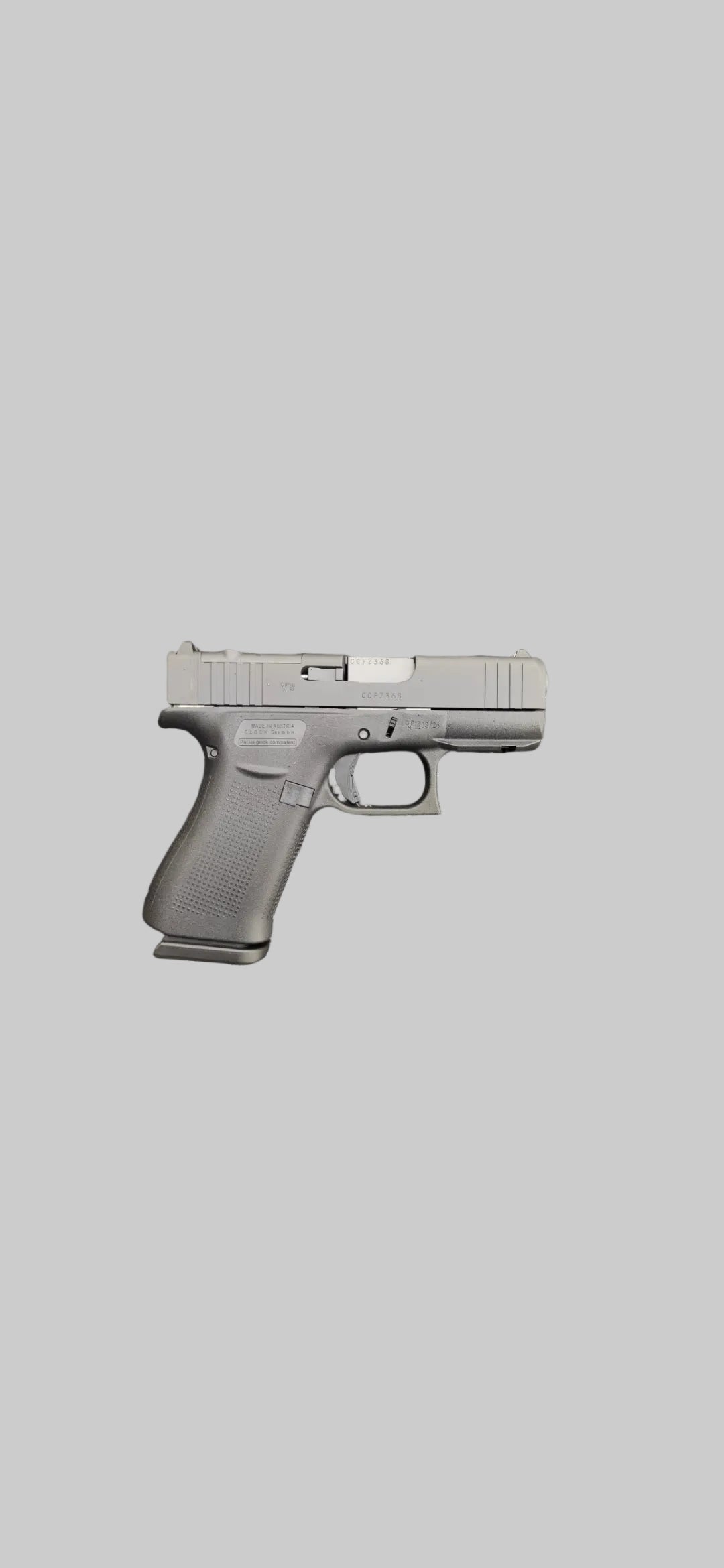 Pistolet Glock 43X R/MOS/FS Kal. 9x19mm