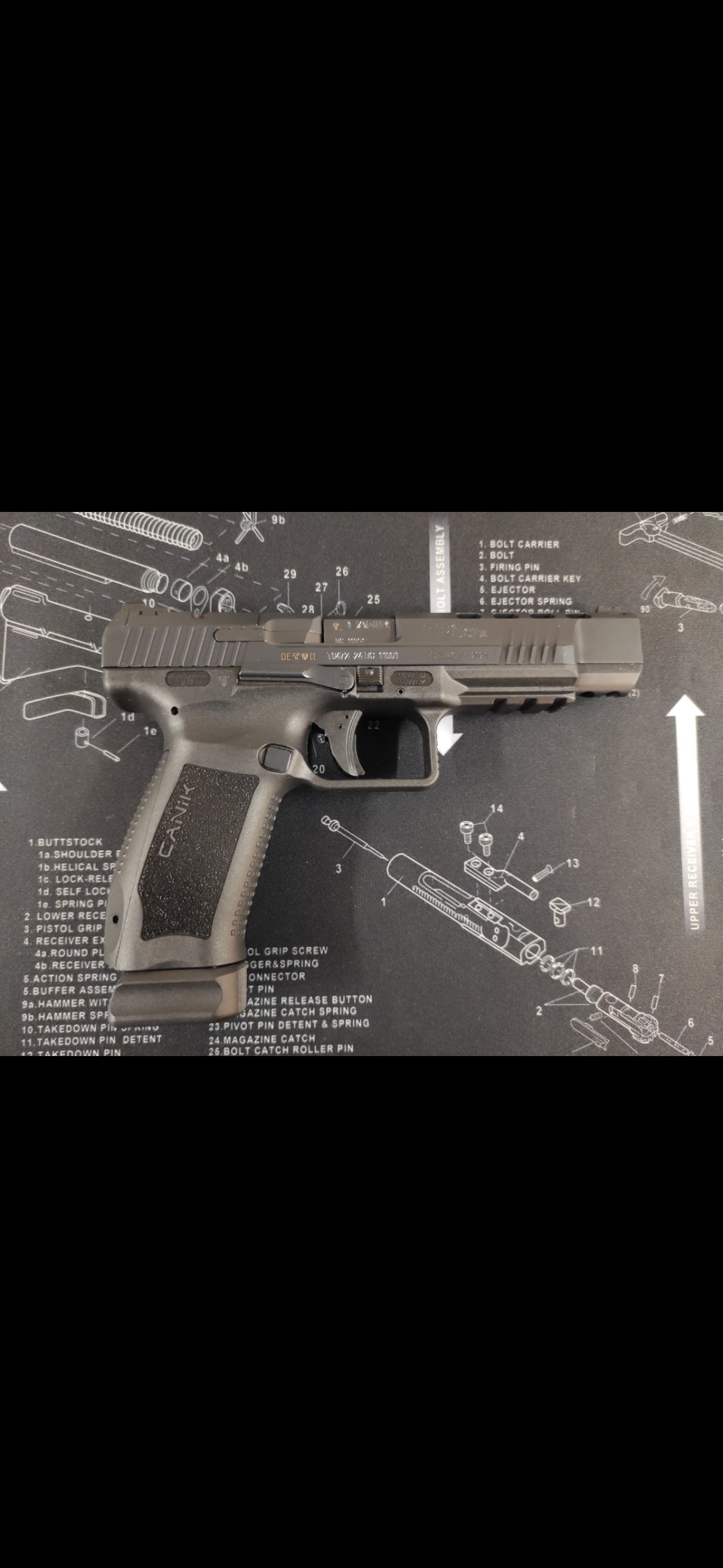 Pistolet CANIK TP9 SFx MOD.2 BLACK Kal.9x19mm