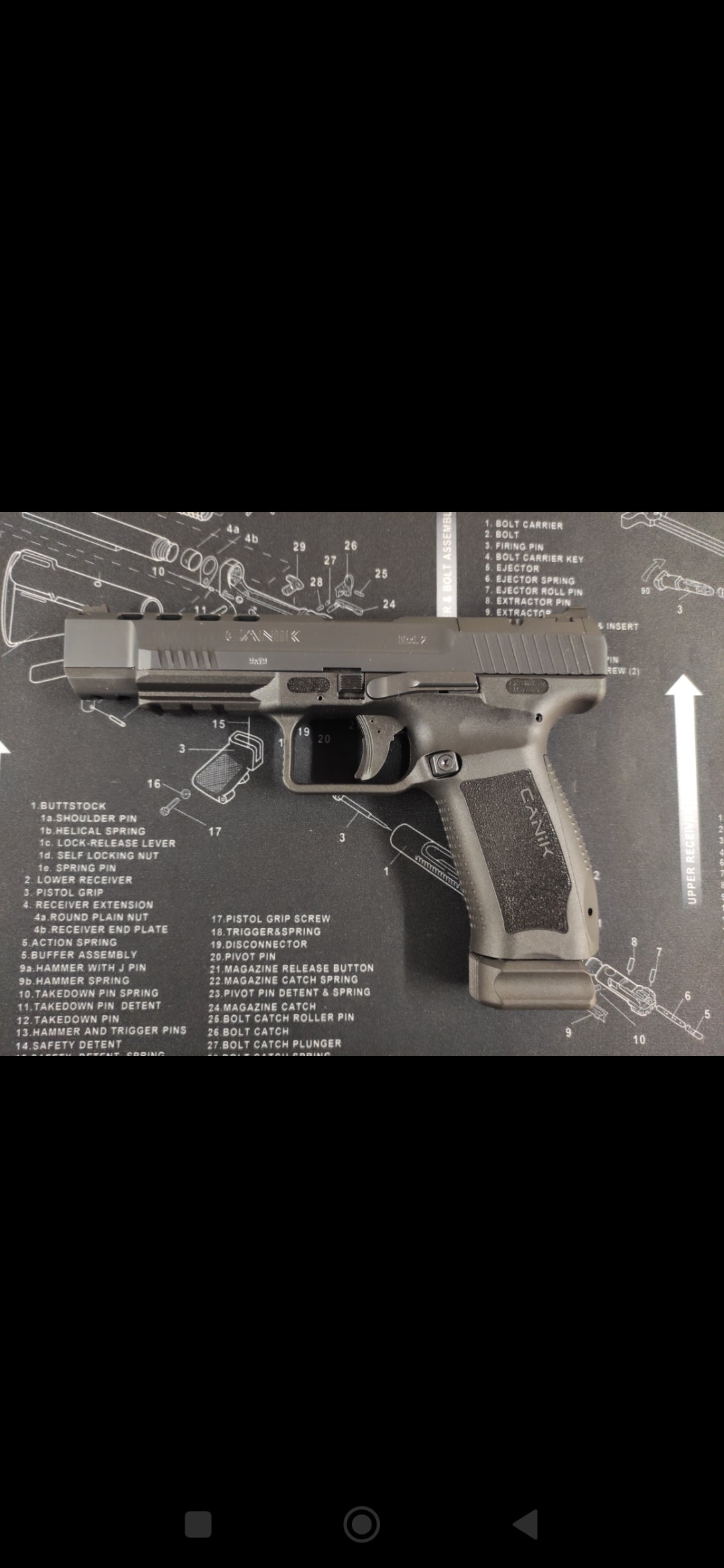 Pistolet CANIK TP9 SFx MOD.2 BLACK Kal.9x19mm