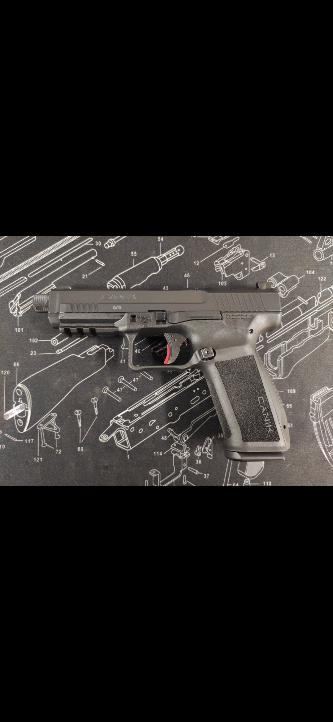 Pistolet CANIK METE SFT PRO BLACK Kal. 9x19mm