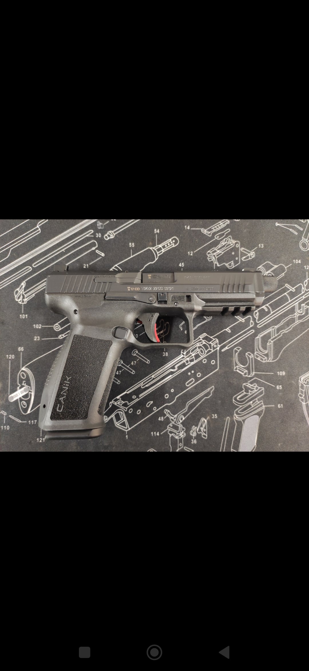 Pistolet CANIK METE SFT PRO BLACK Kal. 9x19mm