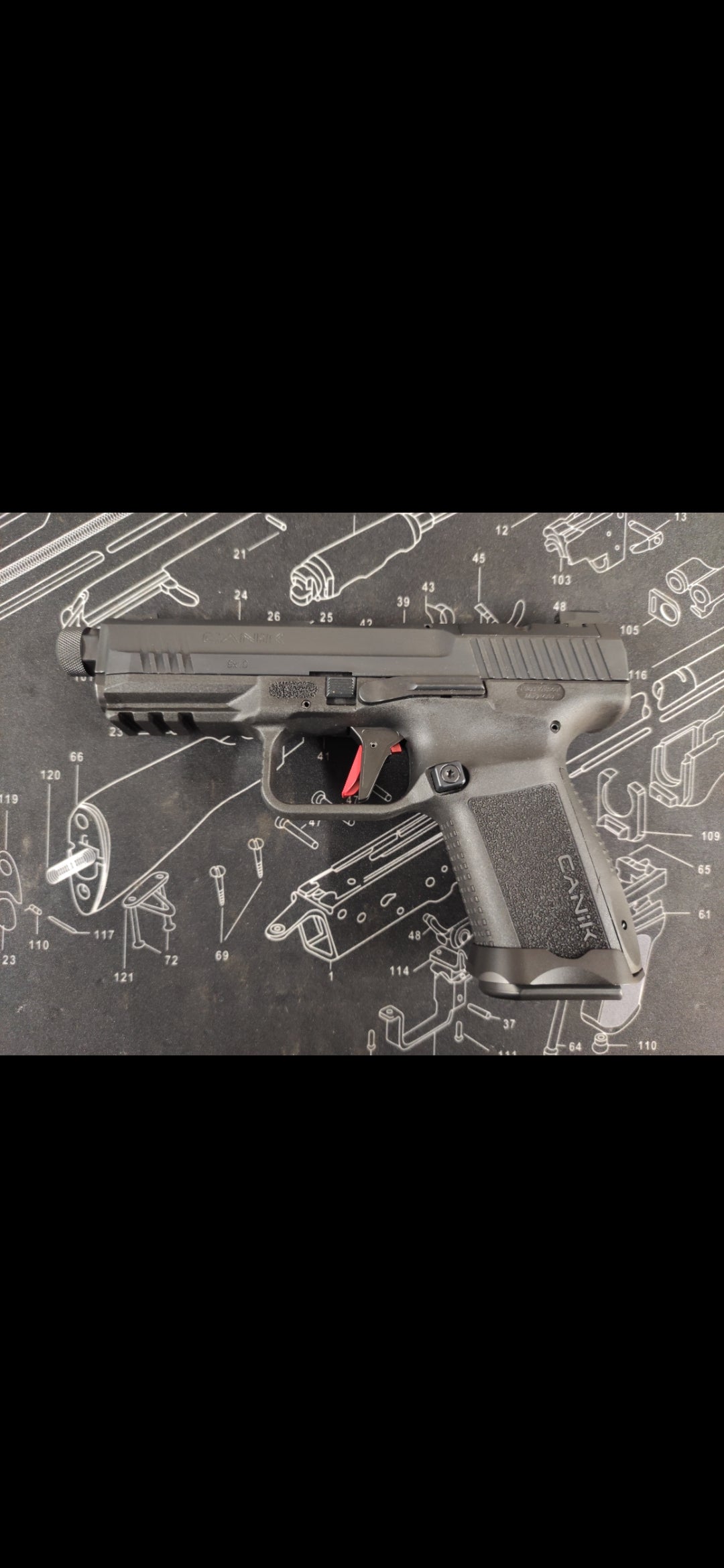 CANIK TP9 Elite Combat Black 9x19mm