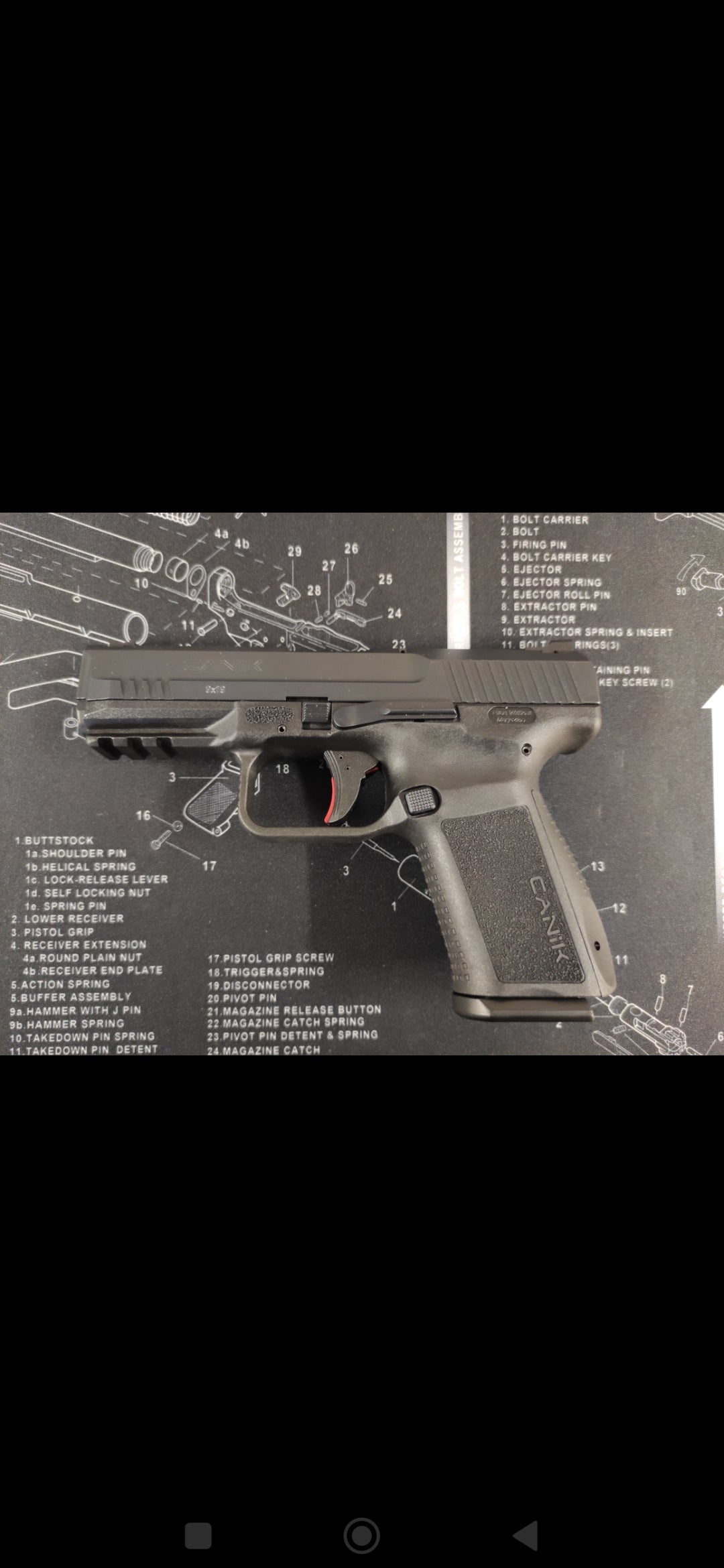 CANIK TP9 SF ELITE BLACK 9x19mm