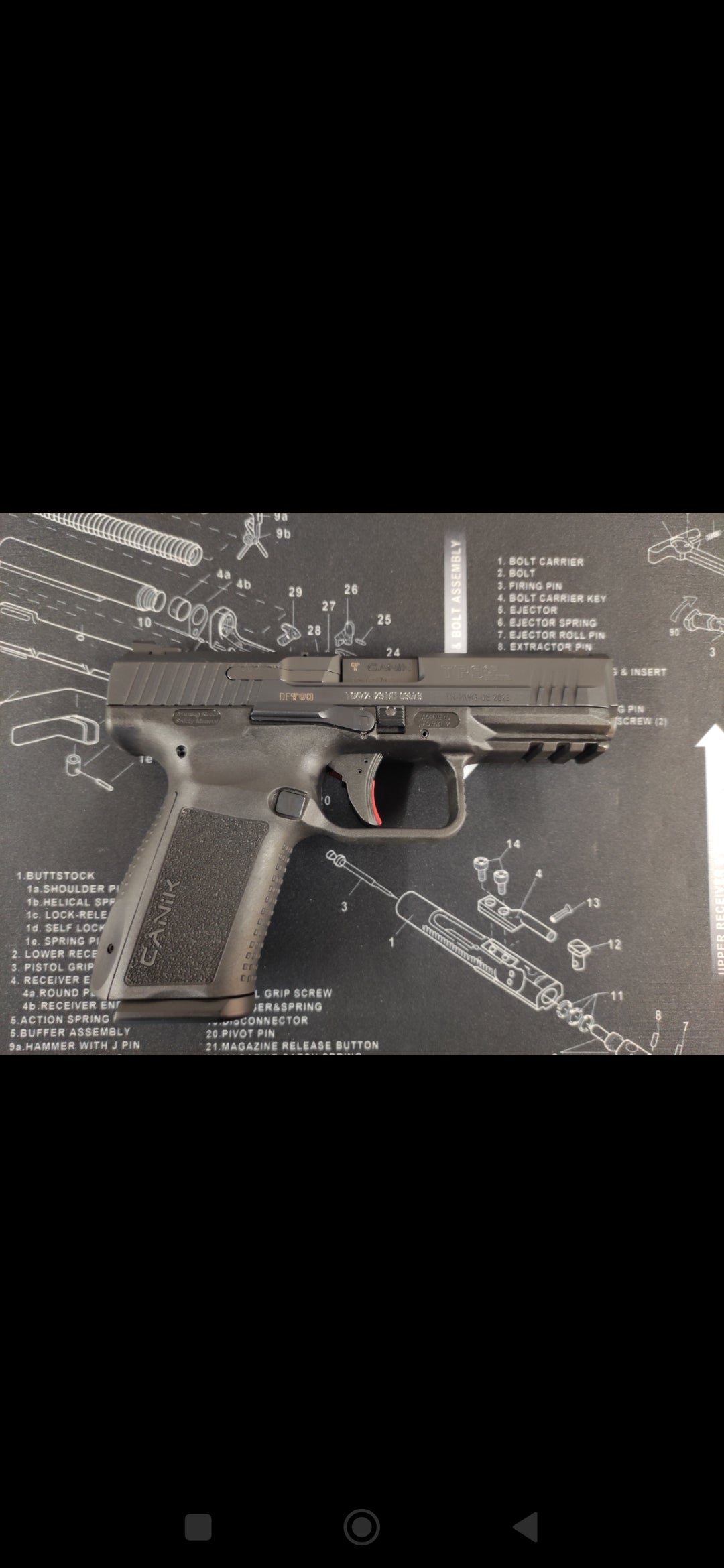 CANIK TP9 SF ELITE BLACK 9x19mm