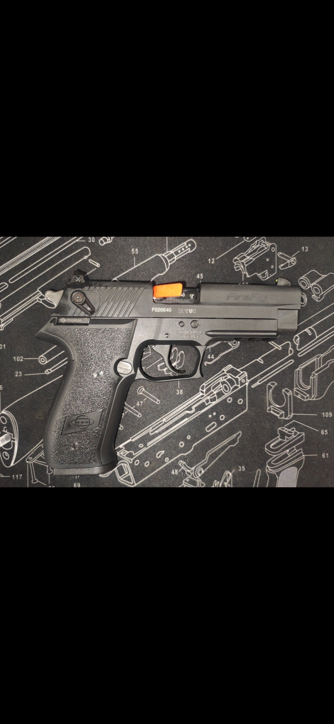 Pistolet GSG FireFly Black .22LR (niedostępny)