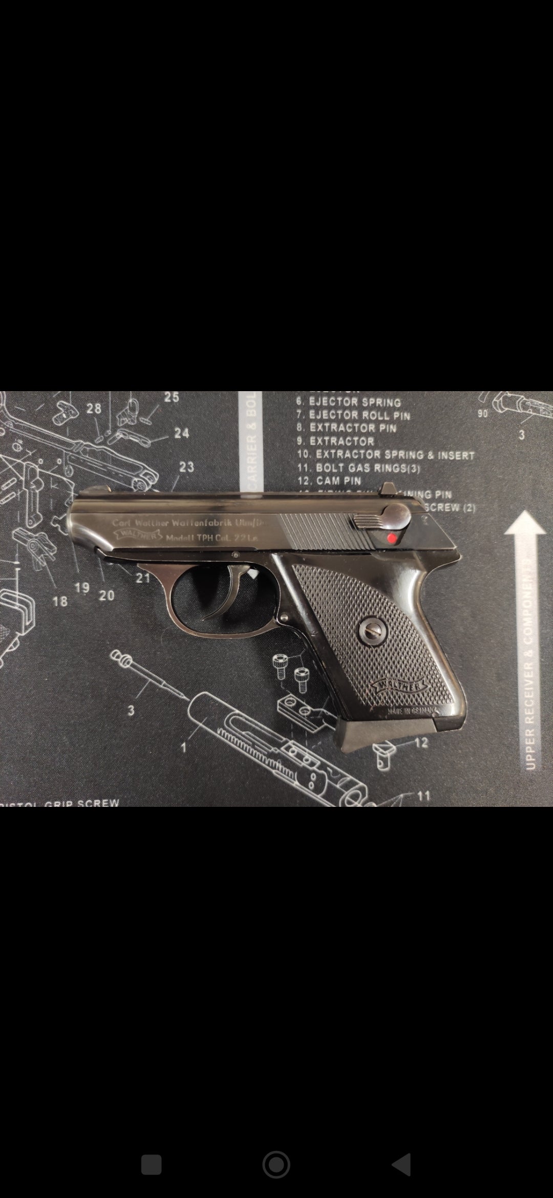 Pistolet Walther TPH .22 LR