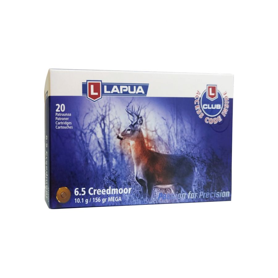 6,5 Creedmoor Mega 10,1g/156gr SP LAPUA