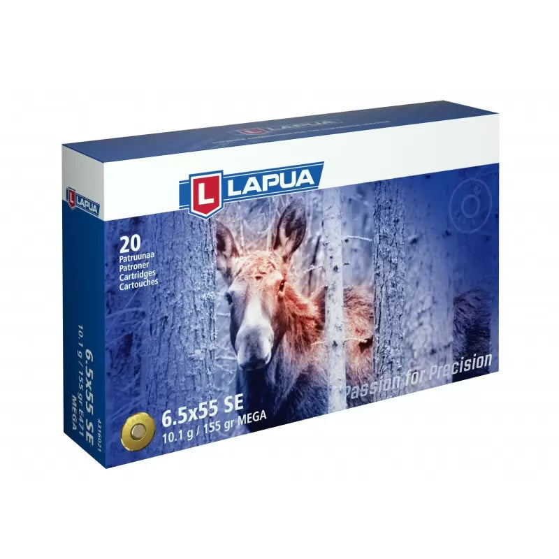 6,5x55 SE MEGA 10.1g/155gr SP LAPUA