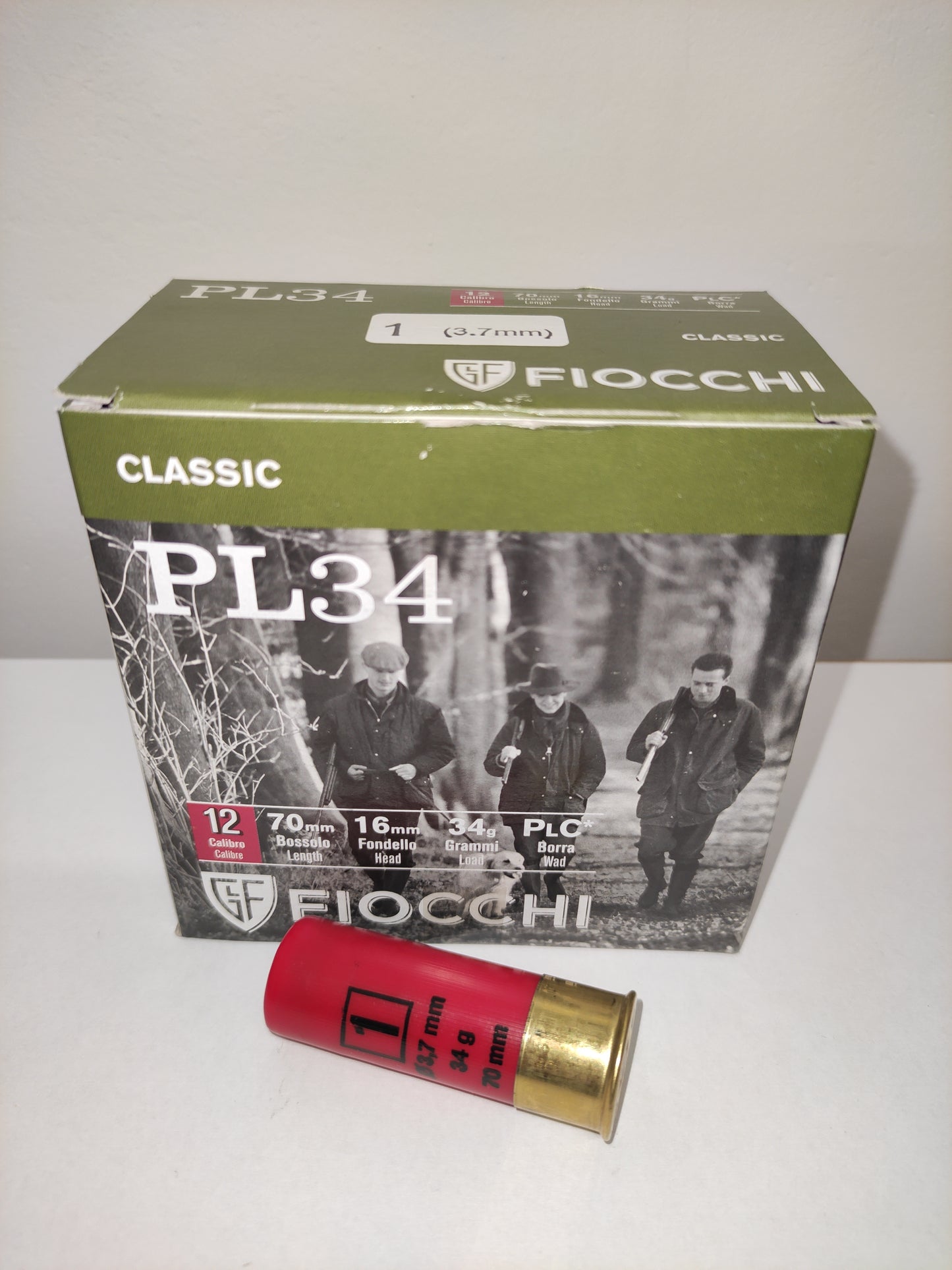 12/70 PL34 1 (3,7mm) Classic Fiocchi