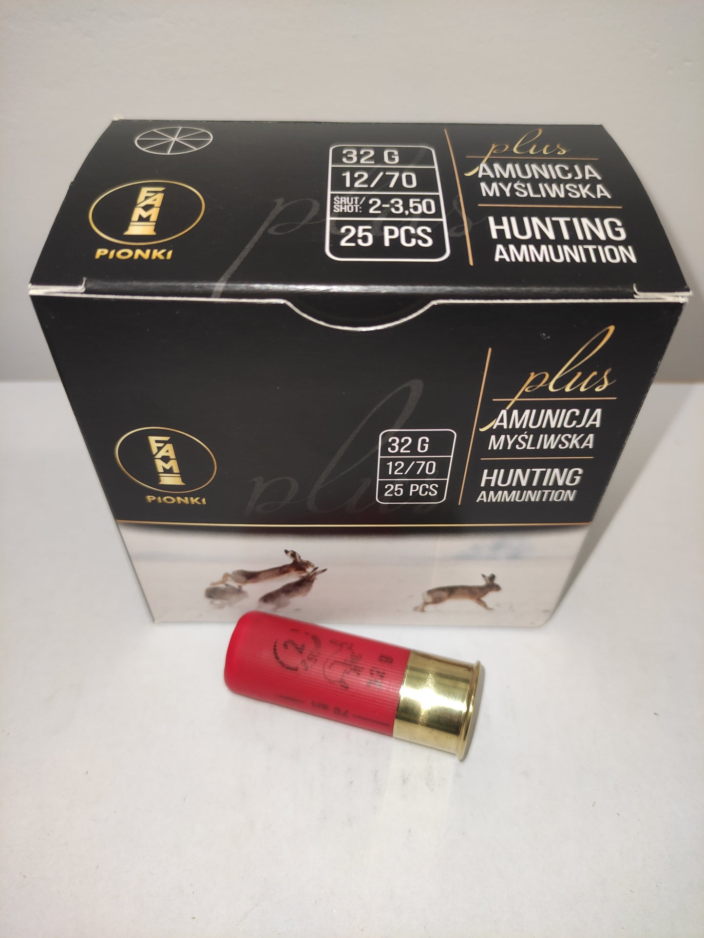 AMUNICJA 12/70 FAM PLUS 32g 2-3,50 mm GW