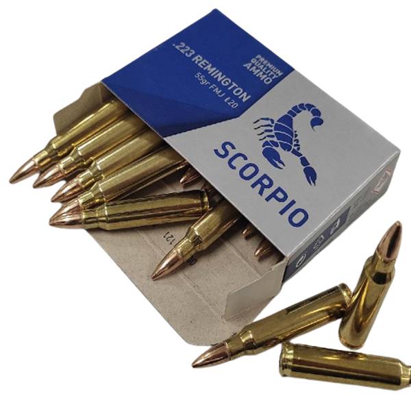 Amunicja .223 3,56g/55gr FMJ STV opakowanie 20 szt.