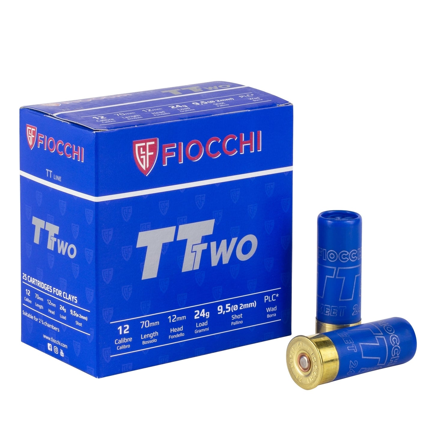 AMUNICJA 12/70 TT TWO SKEET 24g 9,5-2,00mm FIOCCHI