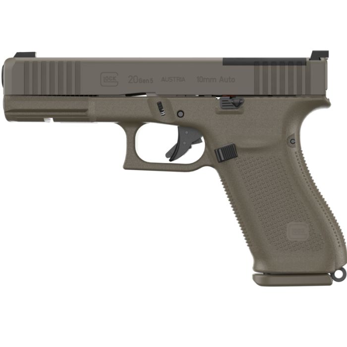 Pistolet Glock 20 Kal. 10mm Auto "Hunter Edition" MOS/FS/Green (na zamówienie)