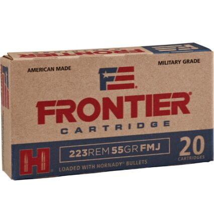 Amunicja Hornady kal.223Rem FMJ-BT Frontier 55gr/3,56g (20szt) FR100 (wkrótce w ofercie)
