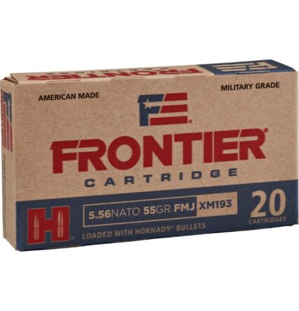 Amunicja Hornady kal.5,56Nato FMJ 55gr/3,6g (20szt) FR200 Frontier (wkrótce w ofercie)