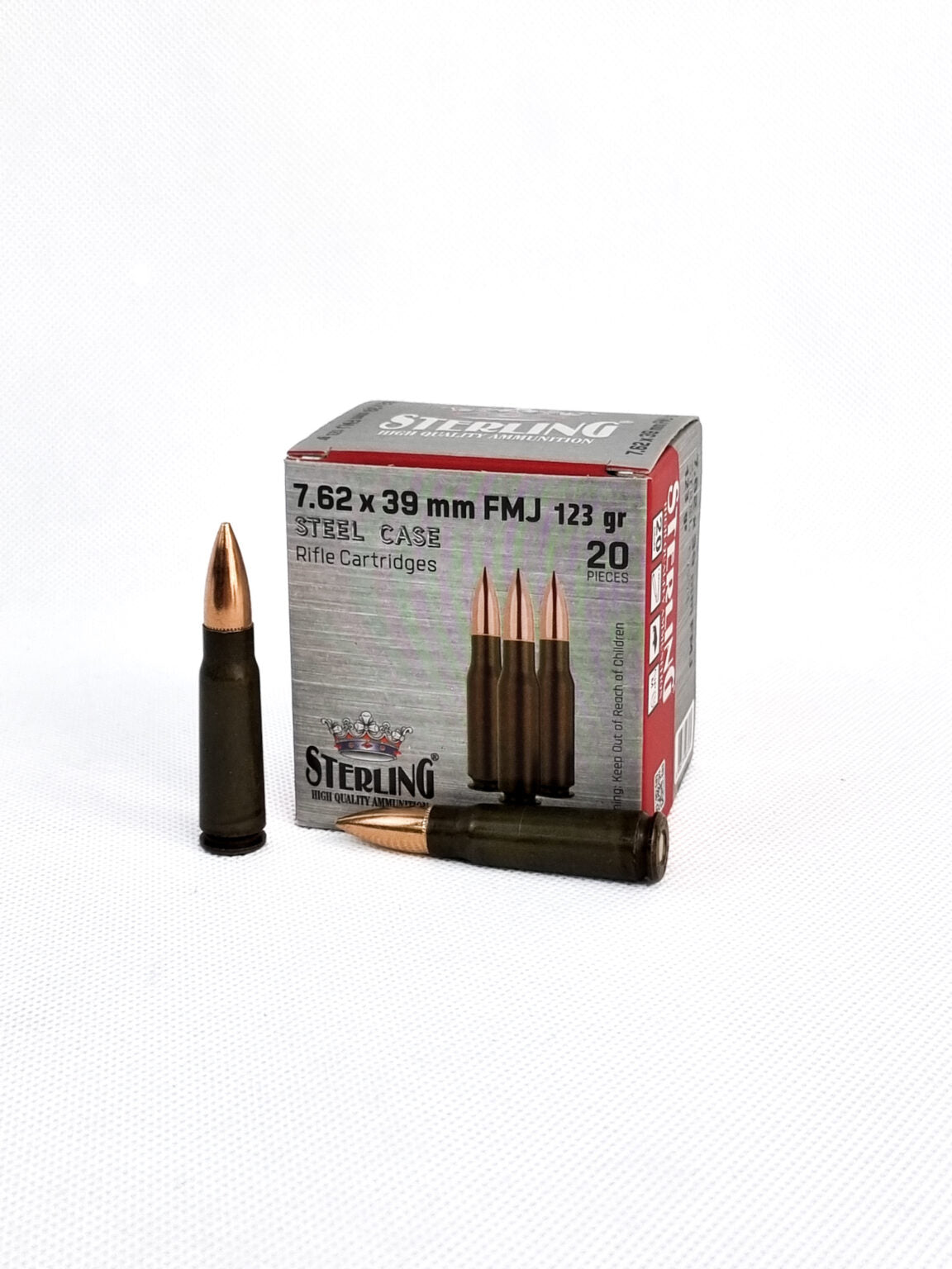 Amunicja Kal. 7,62×39 FMJ STERLING