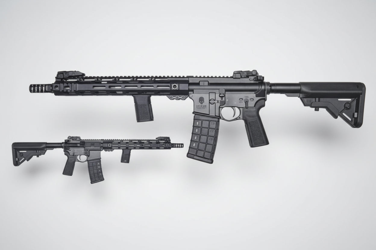 Karabinek SOG AR-15 12.5" AMBI, LUFA 1:8 416 NIERDZEWNA, CZARNY, B5