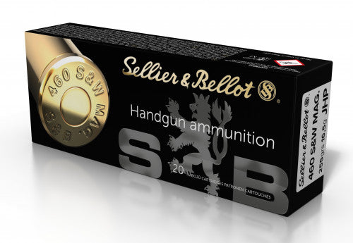 Amunicja S&B 460 S&W Mag. JHP 16,5g