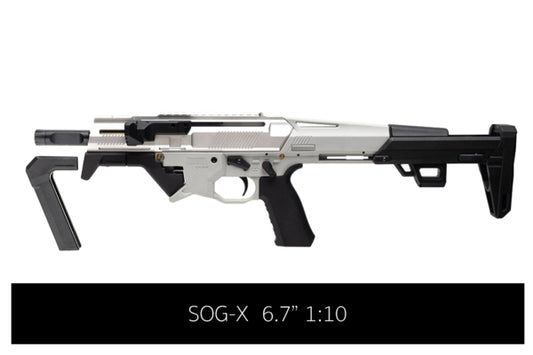 SOG-X PCC Srebrno-biały 9x19mm (na zamówienie)