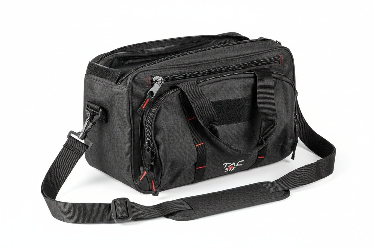 Allen Torba TACTICAL SPORTER-X RANGE BAG czarny/czerwony 8247