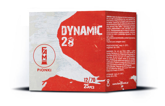 AMUNICJA 12/70 DYNAMIC GW 28g 4-3,00 mm IPSC FAM-PIONKI