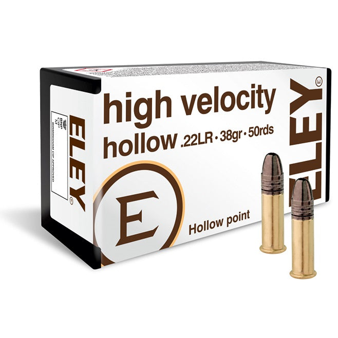 Amunicja .22LR ELEY HV HOLLOW 38gr