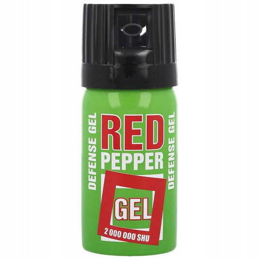 Gaz pieprzowy Green Defense Red Pepper Gel - stożek 40 ml