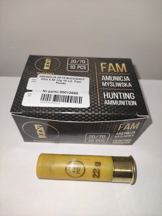 20/70 BUCKSHOT SSG 6,80 22g FAM-PIONKI