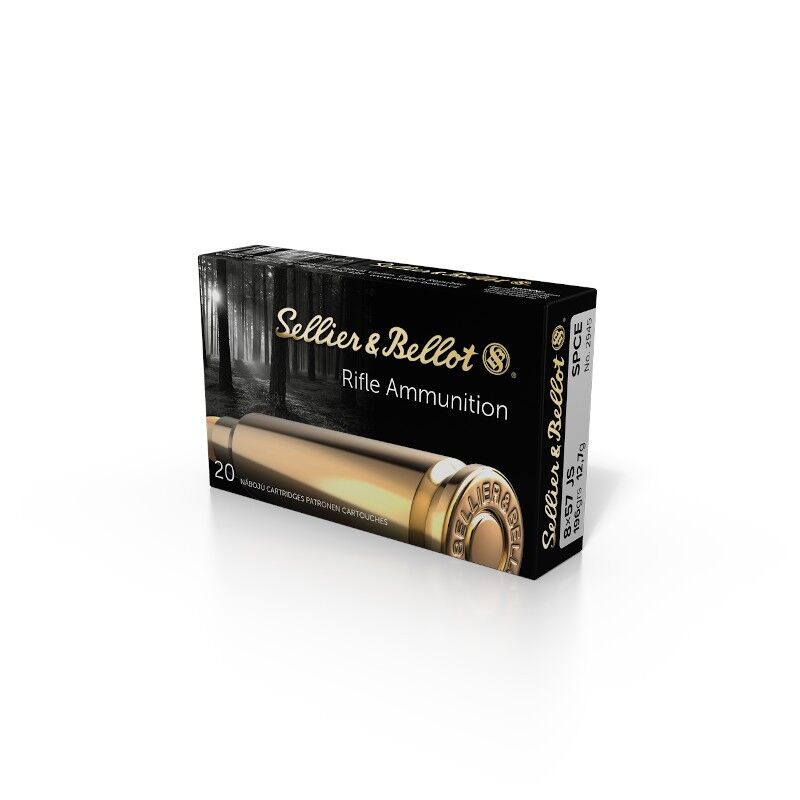 Amunicja 8x57JS SPCE 12.7g/196gr S&B 20szt opakowanie