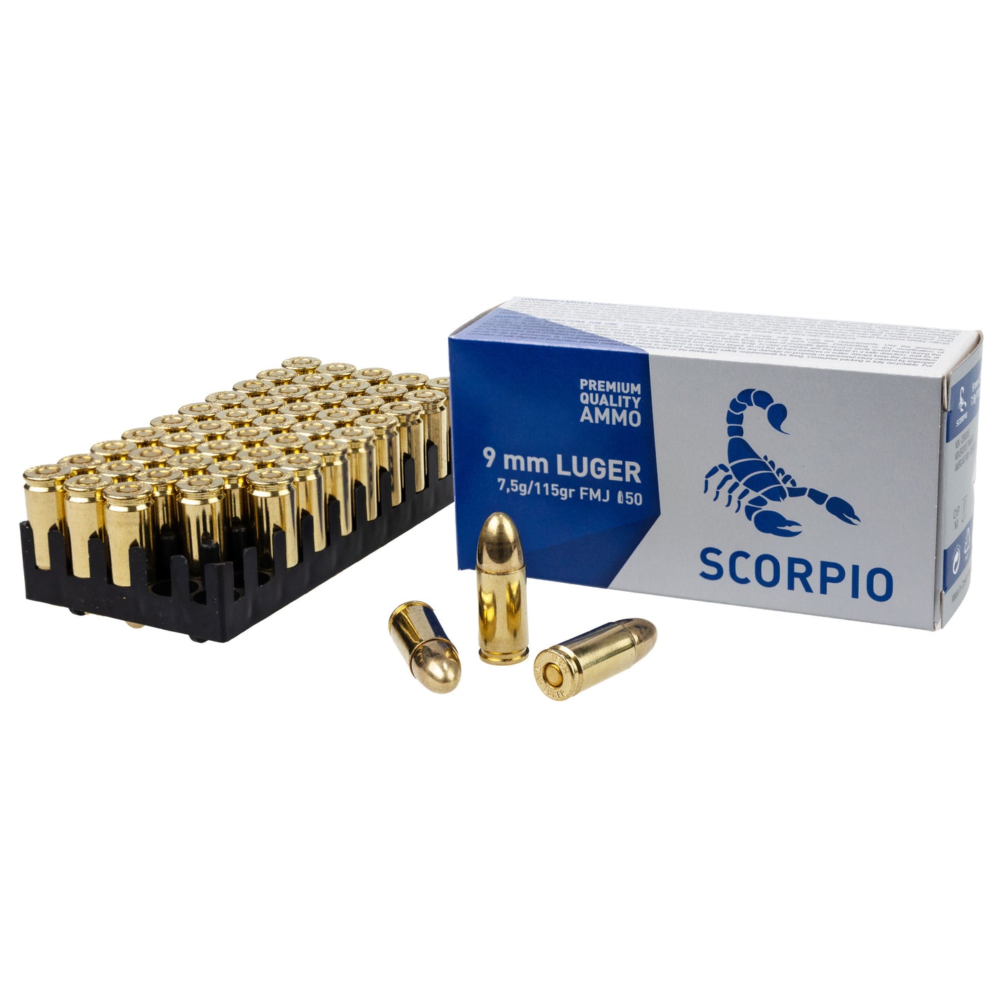 Amunicja 9mm FMJ STV