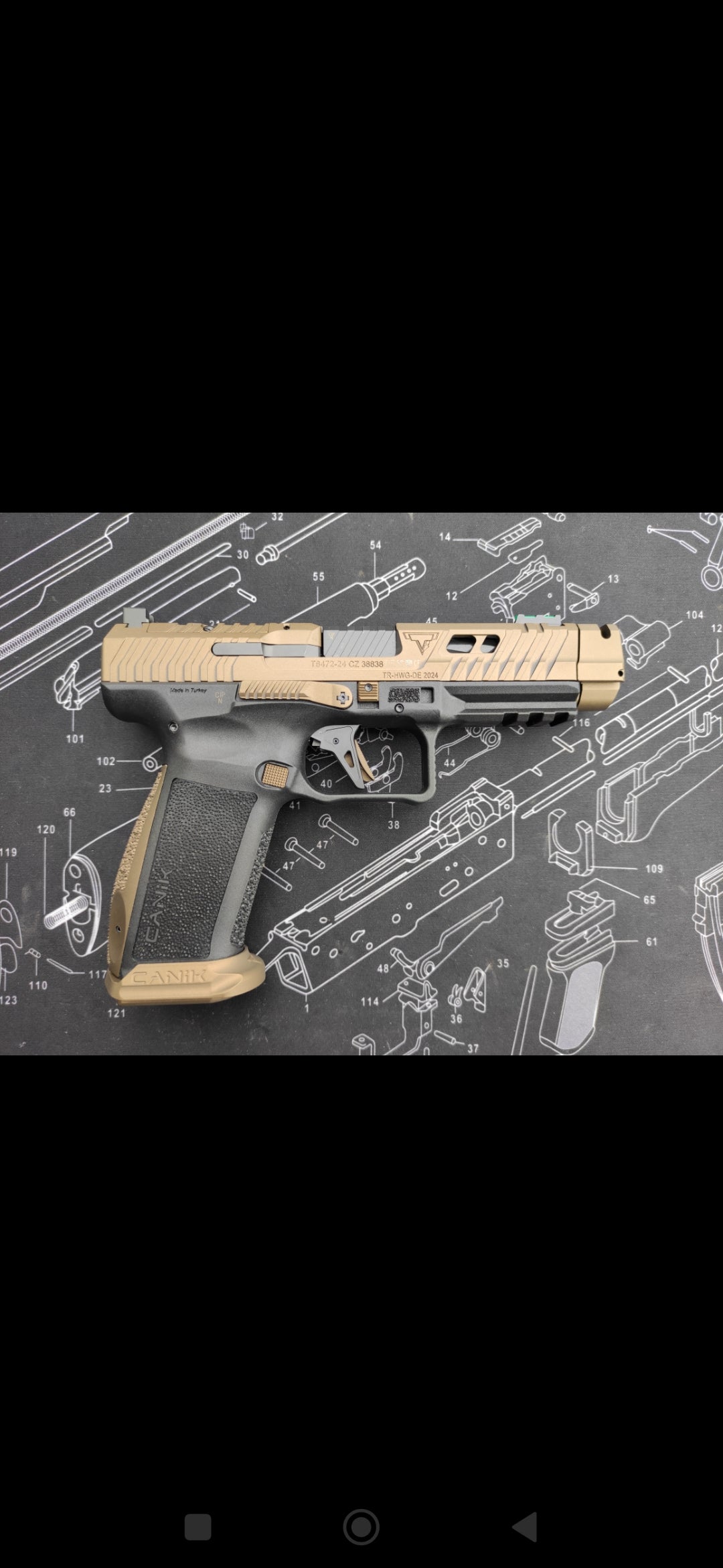 Pistolet CANIK TP9 TTI COMBAT TARAN TACTICAL 9mm PARA (niedostępny)