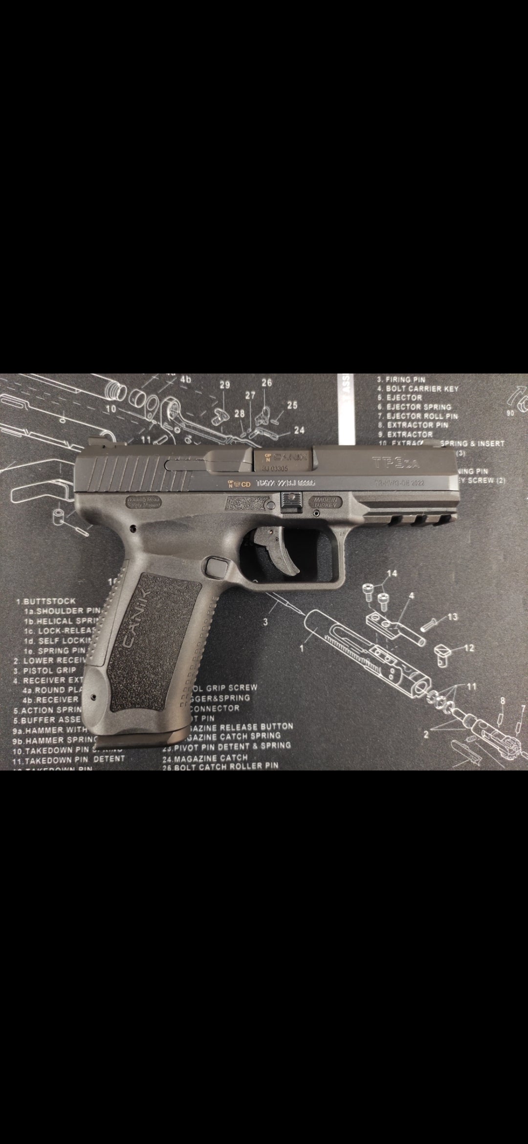 CANIK TP9DA BLACK