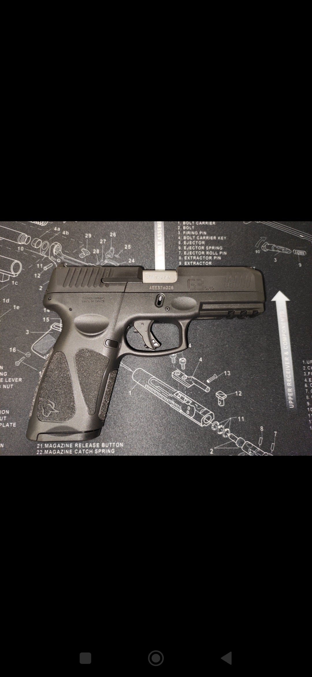 Taurus G3 BLACK 9mm PARA