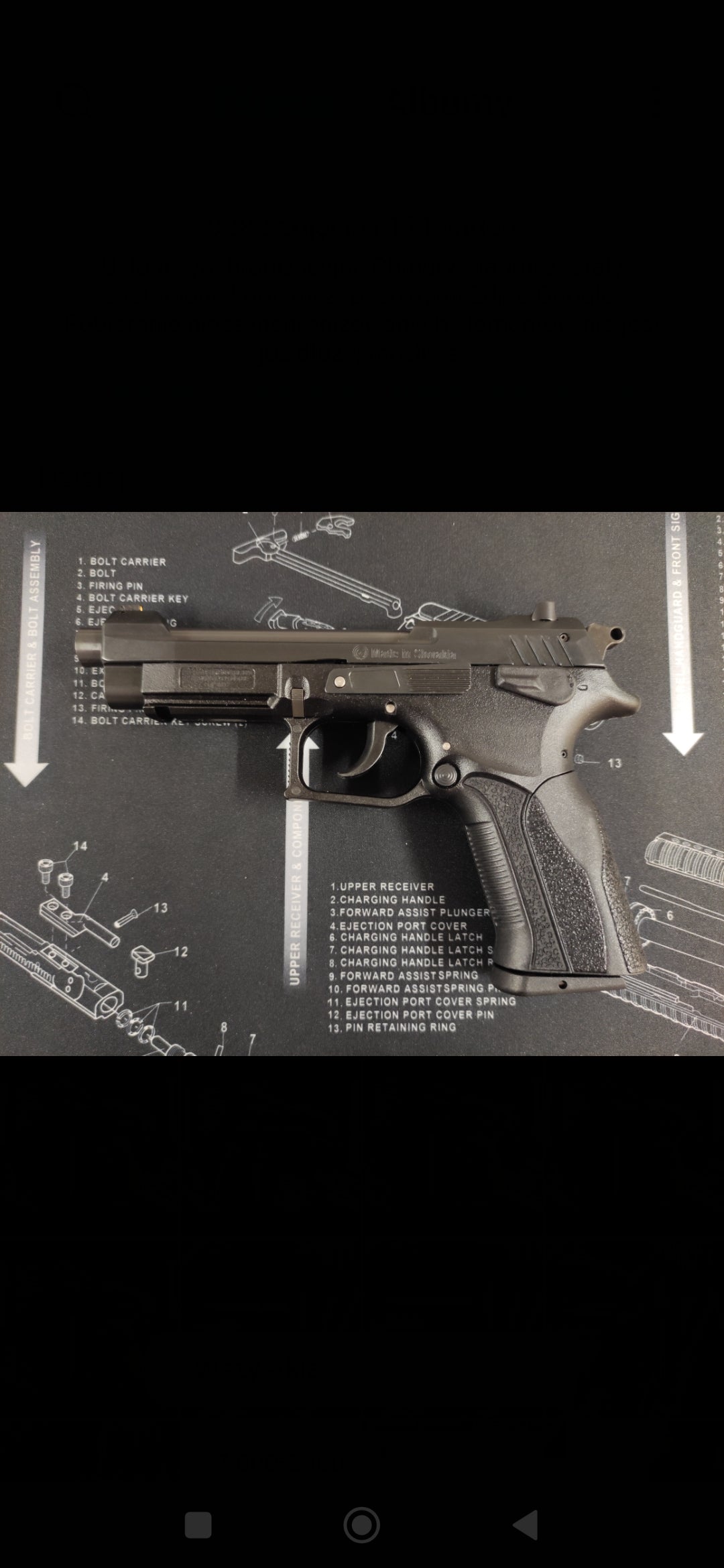 Pistolet GP K22 S .22LR