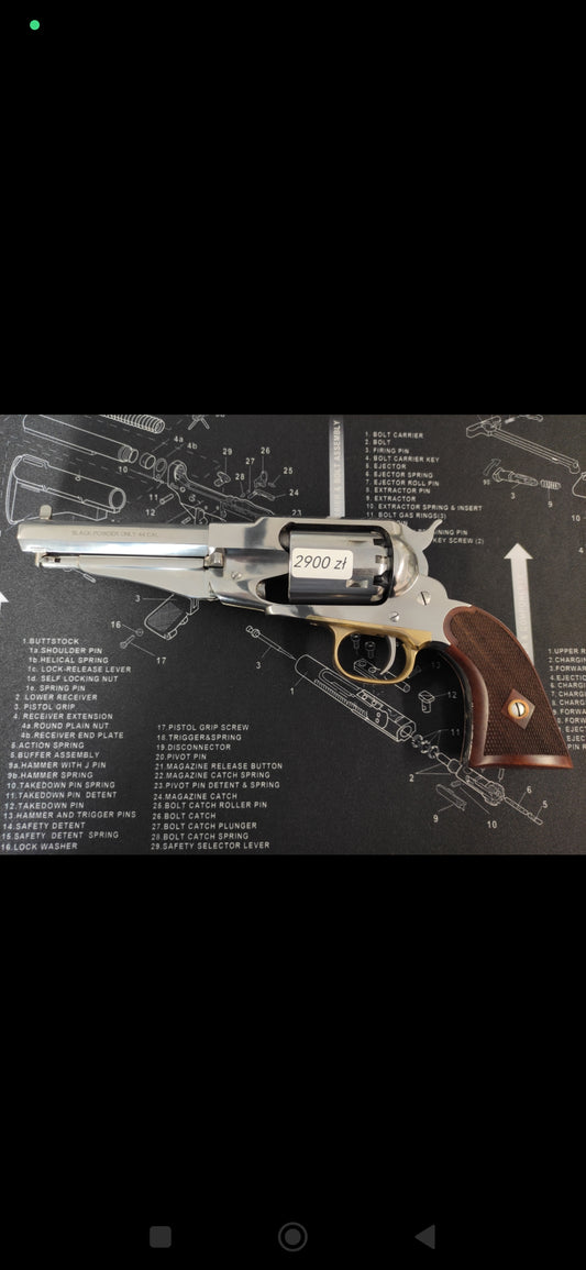 REWOLWER CP Kal.44 PIETTA REMINGTON 5,5 INOX
