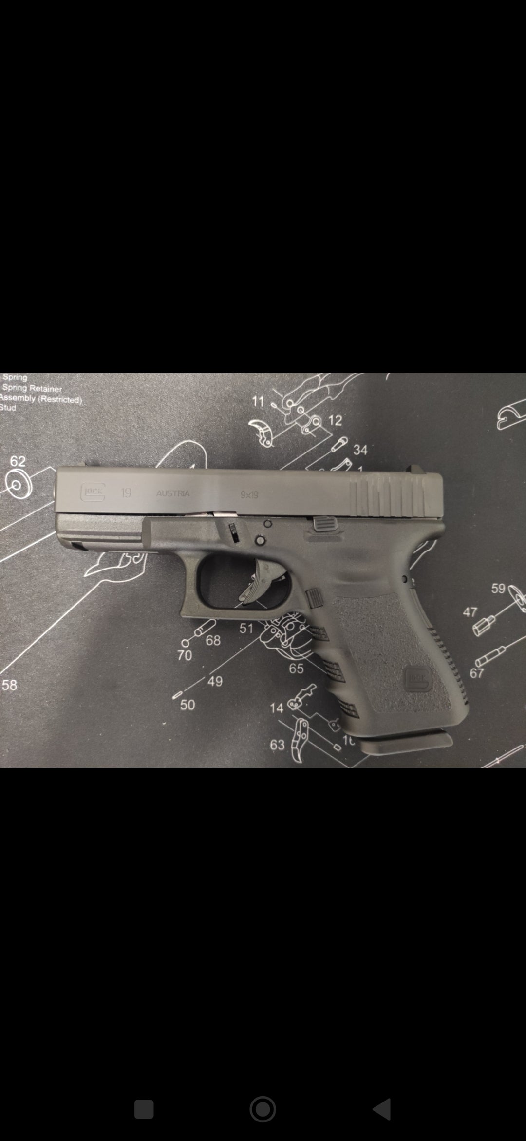 Pistolet GLOCK 19 GEN.3 BRASIL 9x19mm