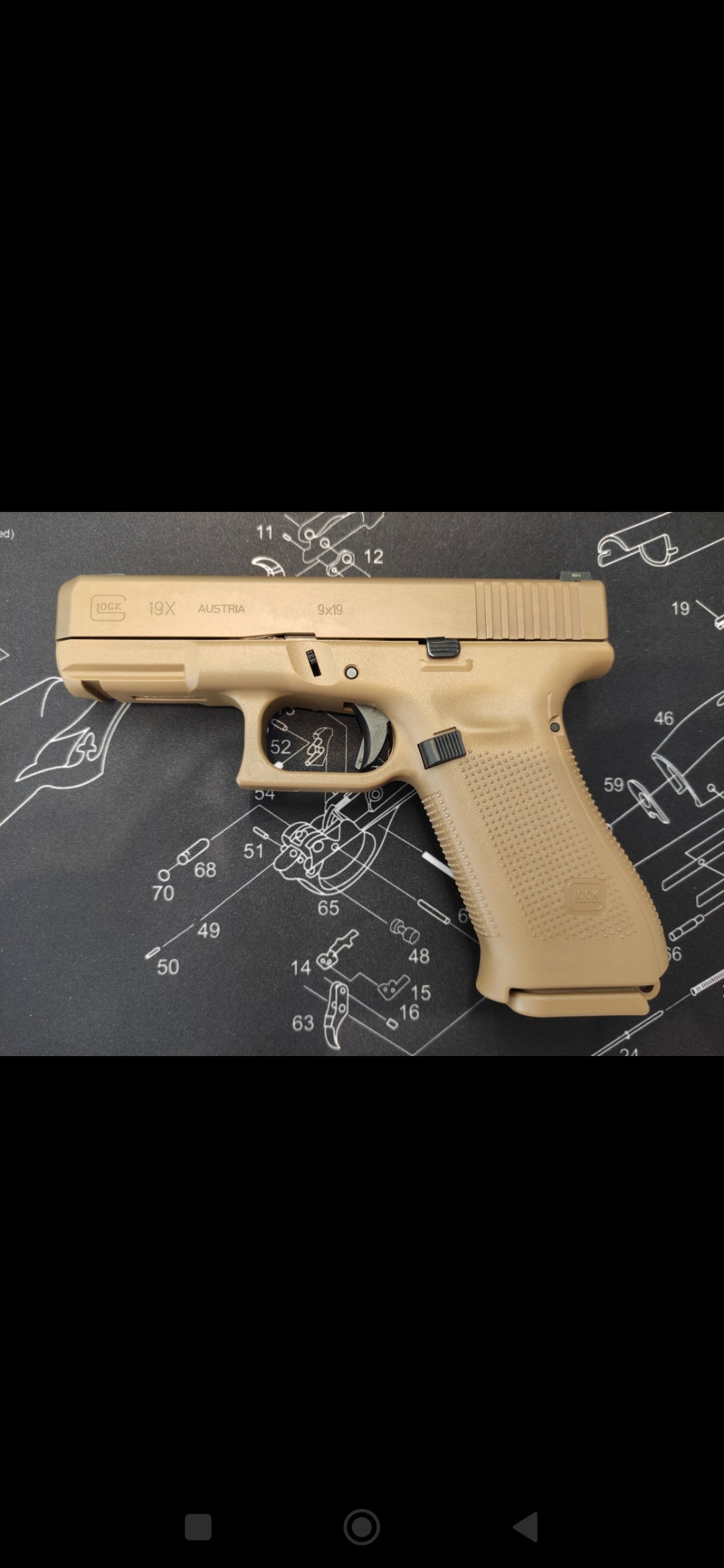 Pistolet Glock 19X Gen.5 Braslien Tryt Kal. 9x19mm