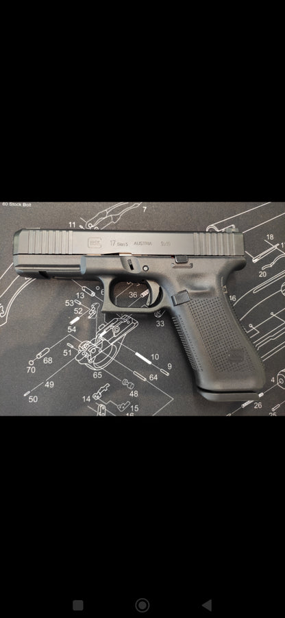 Pistolet Glock 17 Gen.5 Brasilien Kal. 9x19mm Tryt